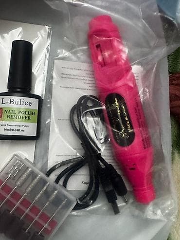 manikür aparati: Manikür üçün tam set Komplektə daxildir: - LED/UV dırnaq quruducu — 4