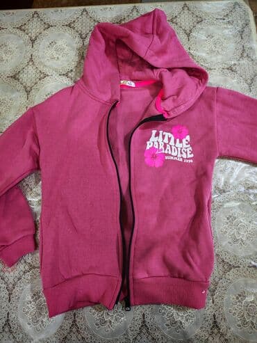 Джинсы и брюки: Uşaq kapüşonlu svitşortu

- Rəng: tünd çəhray — 1