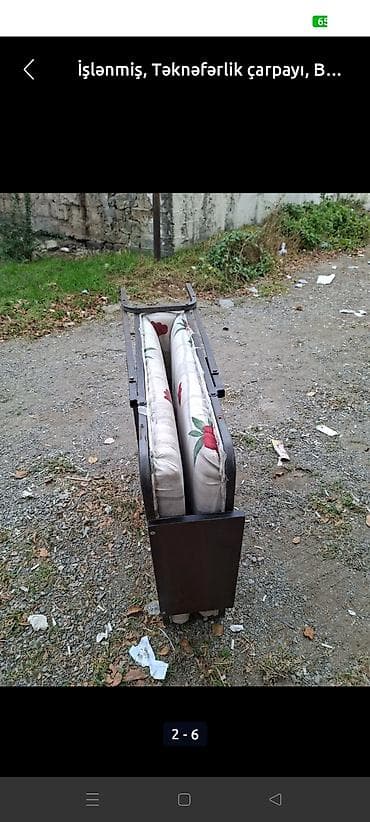 Sifarişlə əl işləri: Qatlanan çarpayı matrasli bir nəfərlik heç bir problemi yoxdu — 3