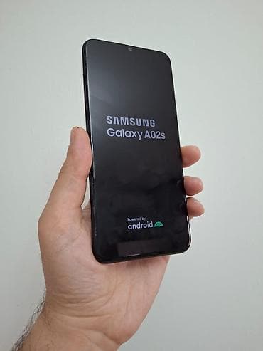 şabran telfon: Samsung Galaxy A02 S, 32 GB, rəng - Qara, İki sim kartlı — 2