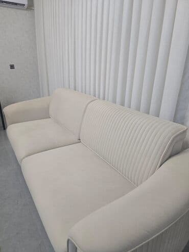 диван в стиле лофт: Диван, Нераскладной, Без подьемного механизма, Велюровая ткань — 3