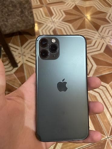 honor 8x qiyməti: IPhone 11 Pro, 64 GB, Matte Midnight Green — 1