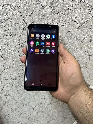 a7 2017: Samsung Galaxy A7 2018, 128 GB, rəng - Çəhrayı, İki sim kartlı, Face ID — 2
