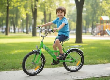 русский язык 3 класс мсо 3: Б/у Двухколесные Детский велосипед 16", Самовывоз — 1