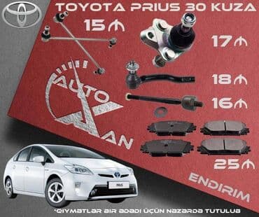 Endi̇ri̇m kampani̇yasi !!! Toyota prius 30 kuza (2009-2015)