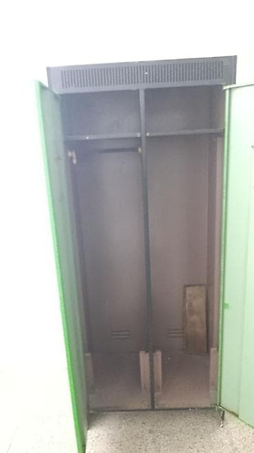 İşlənmiş, 2 qapılı, Rəngli, Dəmir, Açılan, Düz dolab — 2