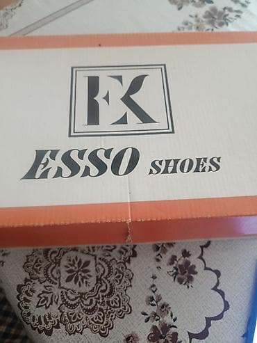 Мужская обувь: ESSON Shoes kişi klassik ayaqqabısı - Brend: ESSO Shoes (EK loqolu — 1