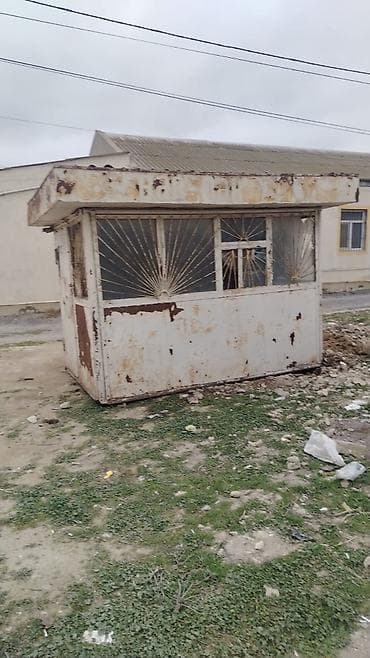 Metal konstruksiyalı köşk/konteyner - Material: tam metal karkas lalafo.az -da Metal konstruksiyalı köşk/konteyner - Material: tam metal karkas