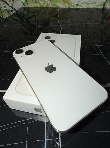 İphone 13, 128gb pil 72, usb şnur, karobkası var,hər şeyi üstündə — 1