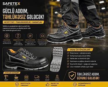 brend ayaqqabılar: Safetex Workwear təhlükəsizlik ayaqqabıları – ağır iş şəraitində — 6
