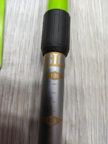 i̇dman aləti: Skandinaviya çubuğu. Keyfiyyəti əladır. Özü 63sm-dir, 130sm-ə kimi — 4