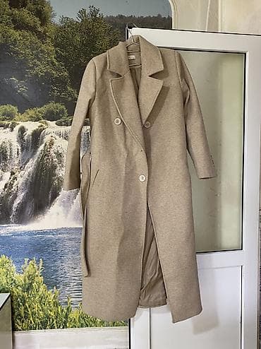 coban geyimi: Palto, Zara, 3XL, rəng - Bej — 3