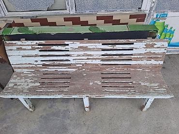 Skameykalar, lavoçkalar: İşlənmiş, 2, Arxalı, Taxta — 3