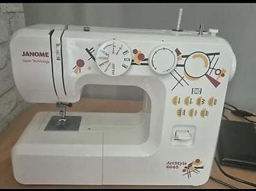 et masini: Tikiş maşını Janome, Yeni,Elektromexaniki, 2 saplı Ünvandan götürmə — 1