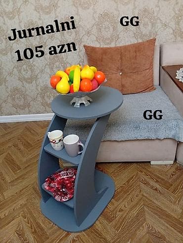 divan transformer: Yumru masa, Açılmayan, Təkərsiz, Laminat, Zəmanətsiz — 1