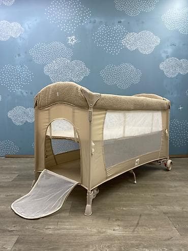 Uşaq dünyası: 👶 Cool Baby KDD101 Premium Oyun Parkı & Səyahət Yatağı Körpənizin — 3