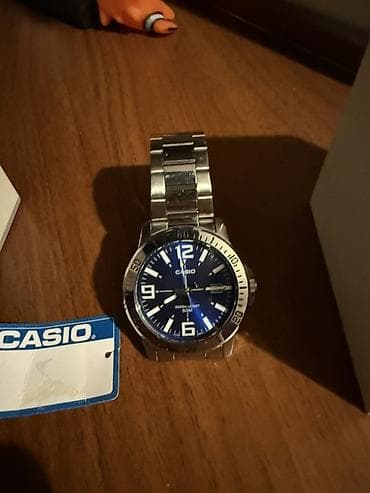 gumuş saatlar: Casio kişi qol saatı - Brend: Casio - Korpus və qolbaq: paslanmayan — 2