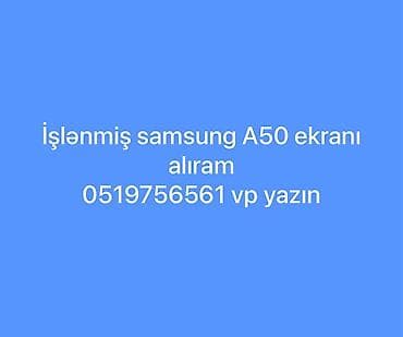 samsung j700 ekran: Xidmət: Samsung Galaxy A50 üçün işlənmiş ekran alışı - Model — 1