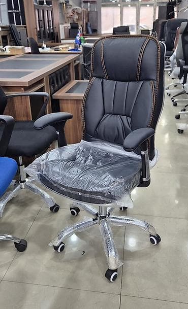 murad mebel: Ofis kresloları – müxtəlif model və dizaynlarda - Material: yüksək — 2