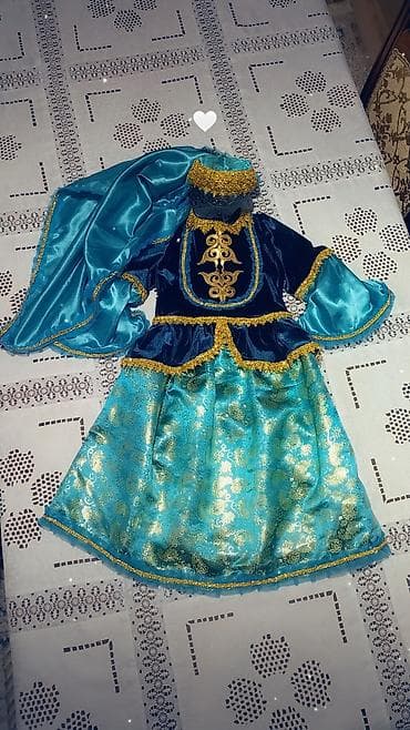 Детская одежда и обувь: Uşaq üçün milli rəqs geyimləri dəsti - Üç rəngdə model — 2