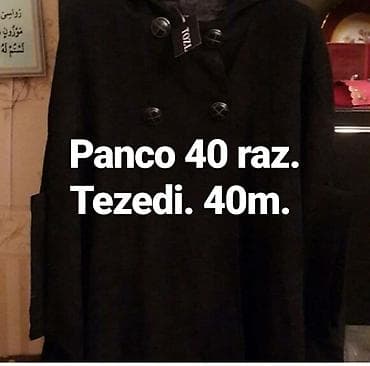 Paltolar: Panco. Astarlıdı. İki rengi var. 4042 razmerdi. Turkiyenindi. 35 m — 2