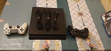 ps4 silm: Play stion 4 silim 1 tb yadaş. 2 orginal pult evde istifade olunub — 1