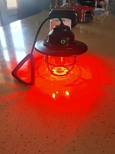 Daxili batareyalı portativ LED fənər/lanterna - Balaca ölçülü, asma — 5