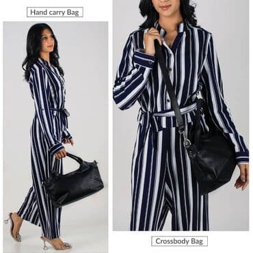 əl sumkası: Laverapelle Qadın Senna Həqiqi Dəri Crossbody Üst Tutacaqlı Çiyin — 4