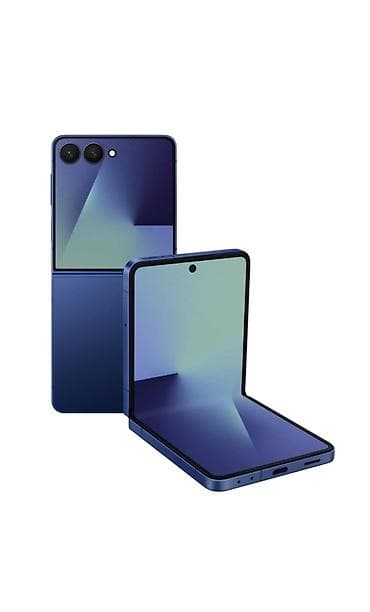 balaca pec: Qatlana bilən smartfon – mavi rəng - Qatlanan dizayn: Şaquli menteşə — 1