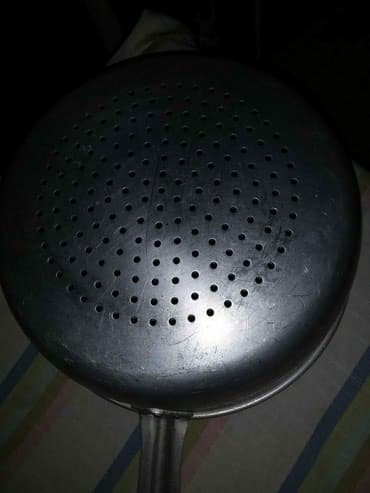 metbex tavanlari: Tava, rəng - Boz, Alüminium, 24 sm, Rusiya — 3