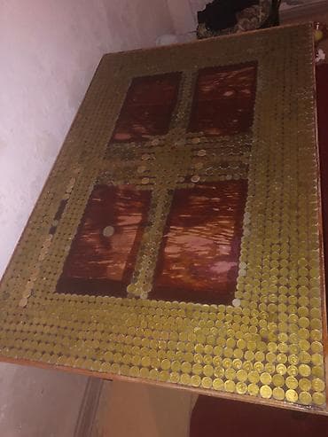 taxta şifaner: İşlənmiş, Açılmayan, Taxta, Dördbucaq masa — 1