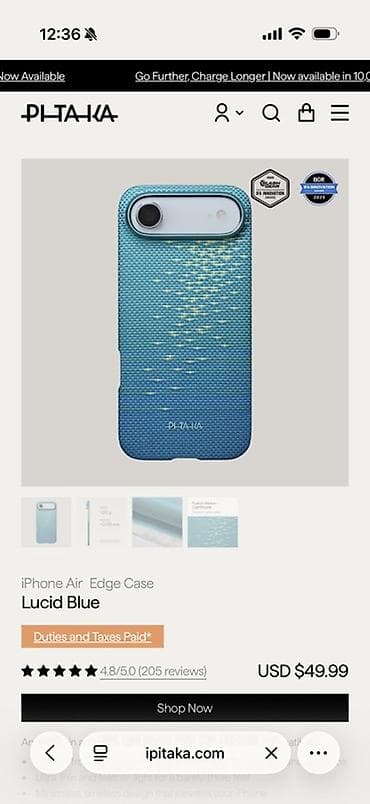 mi 11 lite kabro: PITAKA Ultra-Slim Case – iPhone Air üçün nazik qoruyucu örtük - — 4