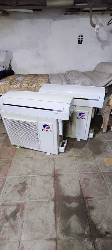 Фото и видеокамеры: Кондиционер Gree, Б/у, 70-80 м², Сплит-система, Нет кредита, Платная установка — 4