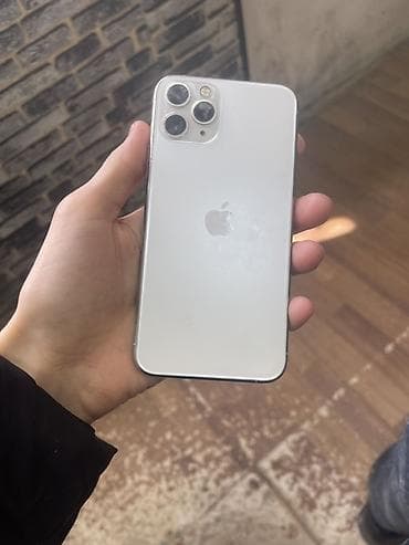 ipad pro m1: IPhone 11 Pro, Gümüşü, Face ID — 2