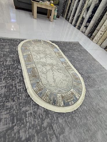 Декор и интерьер: Boho tərzində oval xalça - Forma: oval - Rəng palitrası: krem, bej və — 6