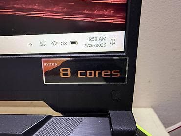 Masaüstü kompüterlər və iş stansiyaları: Asus Tuf A15 FA506ICB Grafik RTX 3050 Ram 16 GB İşlemci AMD Ryzen 7 (8 — 6