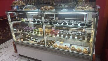 soyuducu xaladenik: 🌙Nure Satılır _*900 azn* Şirniyyat vitrin soyuducusu Uzunlugu 2m İşlək — 1