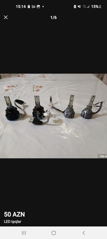 BYD: Məhsul: Avtomobil üçün LED faralar (cüt) - Güclü və parlaq işıq — 1