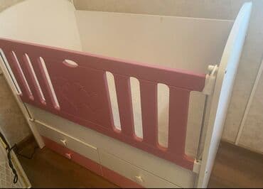 4 yas tortlari: Qız üçün, Dördbucaq, Beşik, Dəstsiz, Matrassız, Yellənmə mexanizmsiz — 1