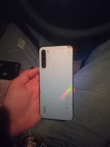 mi 12 t: Redmi Note 8, 64 GB, rəng - Ağ, Barmaq izi — 2