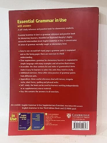 ingilis dili: Essential Grammar in Use – Raymond Murphy (Cambridge) Məhsul — 2