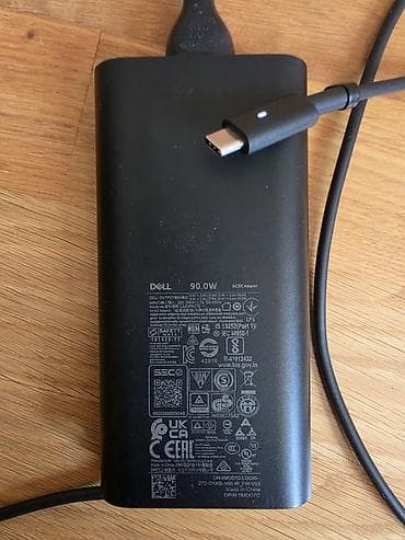 Qida blokları: Dell Type C adapter. 90W və 65W hər ikisi mövcuddur. Original — 1