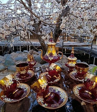 ballı bitkisel macun: Çexyanin bogema çay servisi — 3