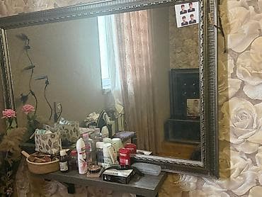 Yataq otağı mebel dəsti - Rəng: qara, gümüşü naxışlı dekor haşiyələr