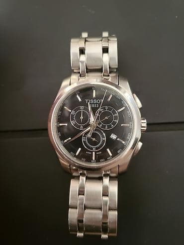 saat gumus: Qol saatı, Tissot, rəng - Qara — 2