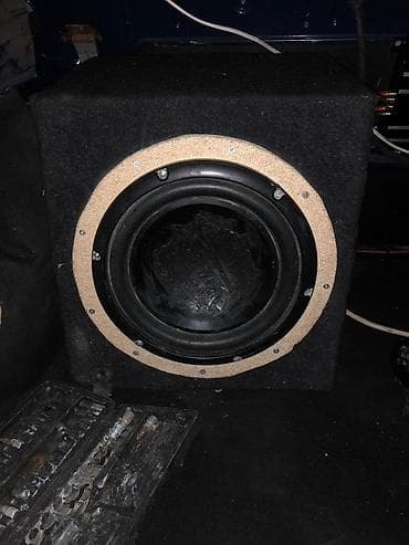 avto dinamik: Avtomobil üçün subwoofer qutusu ilə birlikdə - Tip: Passiv subwoofer — 1