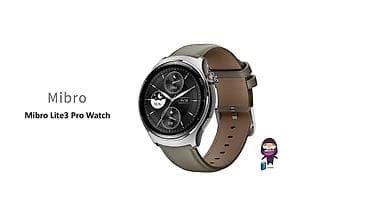 smart tv box mini 96: Smart saat, Mibro, rəng - Qızılı — 2