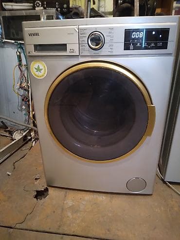 Vestel önyükləməli paltaryuyan maşın - Yükləmə həcmi: 8 kq - Sıxma