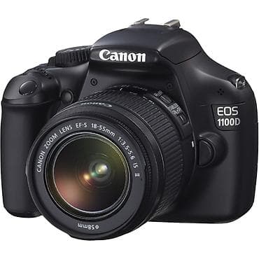 Canon EOS 1100D DSLR fotoaparat + EF-S 18-55mm f/3.5-5.6 IS II