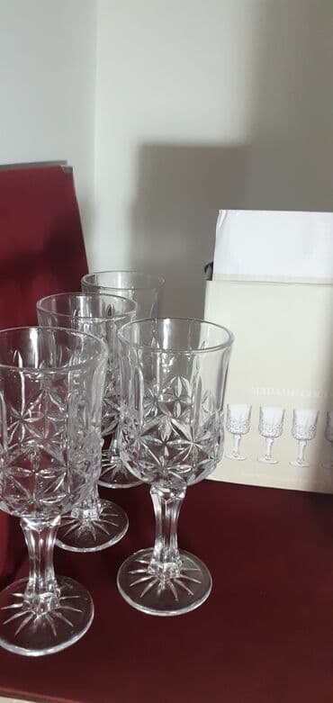 мадам коко баку: Бокалы, цвет - Белый, Стекло, Набор из 4 шт., 200 мл — 2